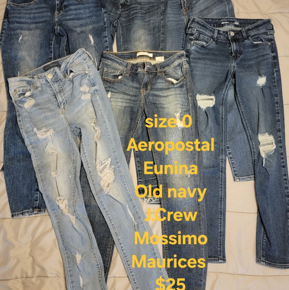 Size 0 jeans